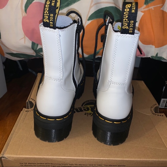 De. Marten Jadon white boots - Picture 3 of 6